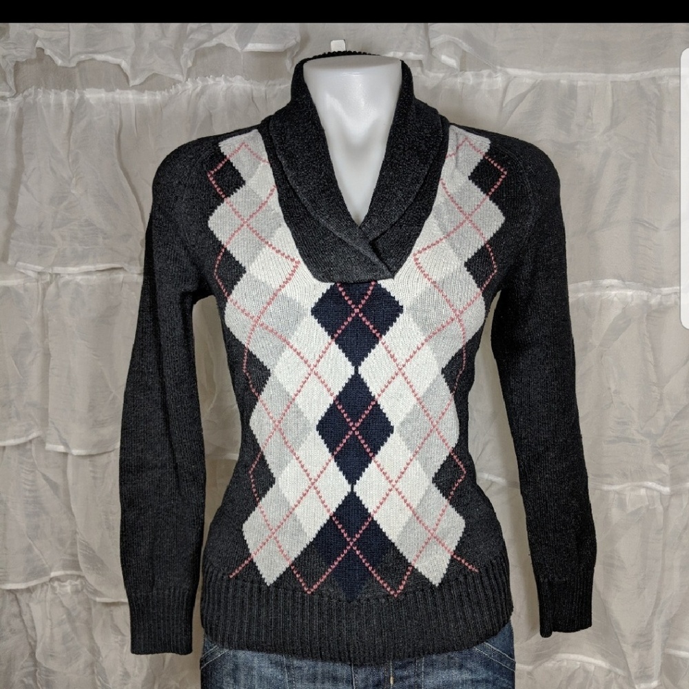 Tommy Hilfiger argyle sweater